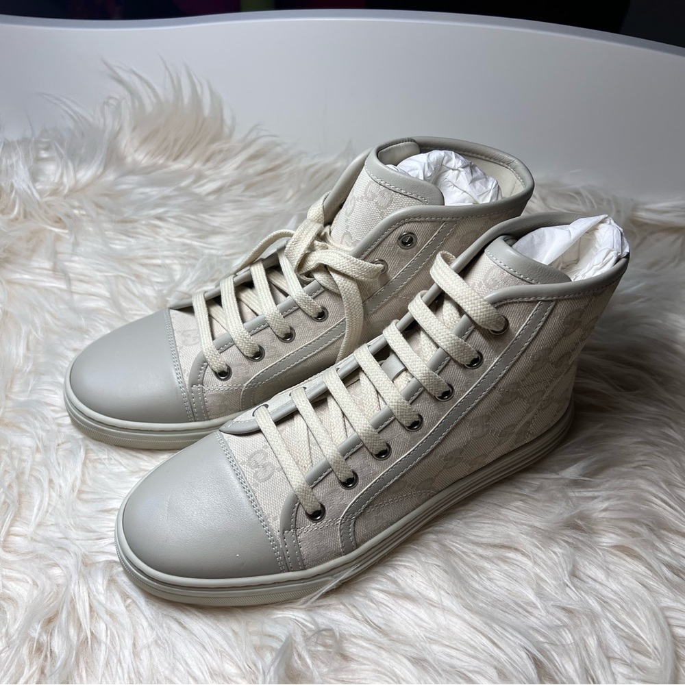 Gucci Hight Top Canvas Sneaker